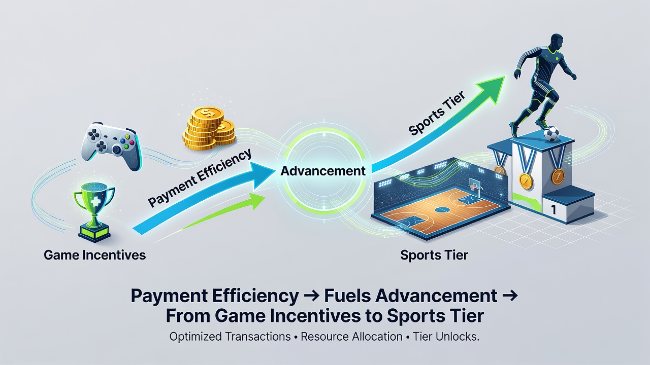 Diagram illustrating layered loyalty structures that connect mobile slot rewards with elite sports betting benefits through efficient transactions