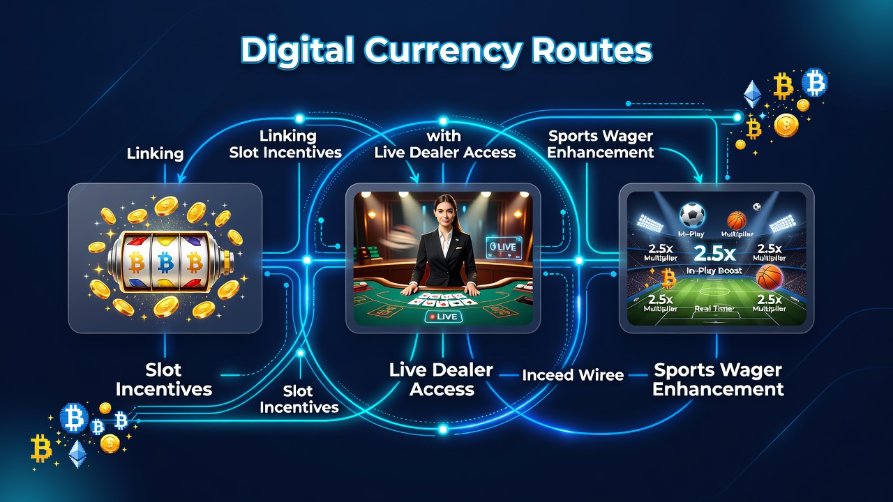 Blockchain routes linking live dealer play with enhanced sports betting rewards